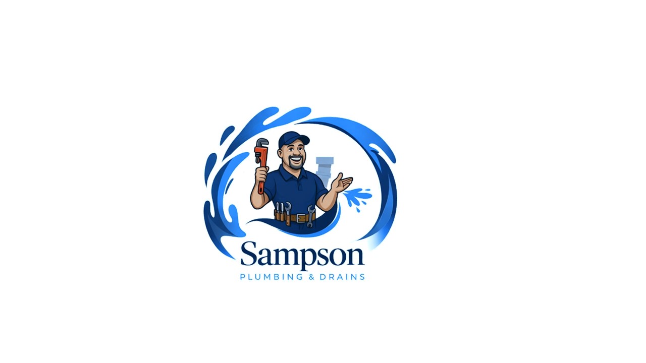 Sampson Plumbing & Drains — original supplied logo